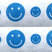 Xgoh@HAPPY FACE NEON BLUE