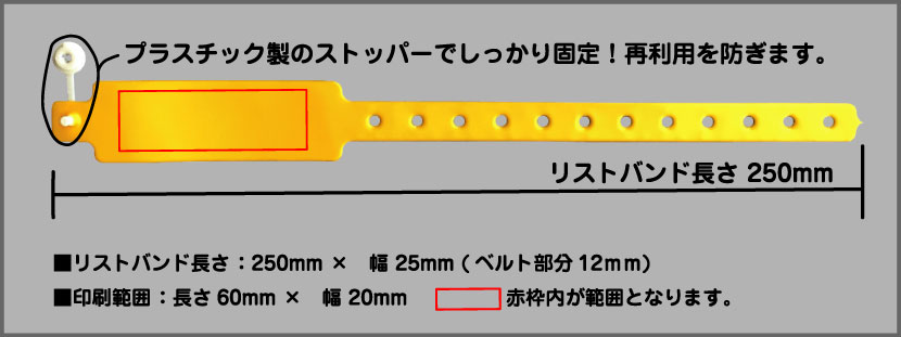 フェスバンドはミサンガに似たリストバンド